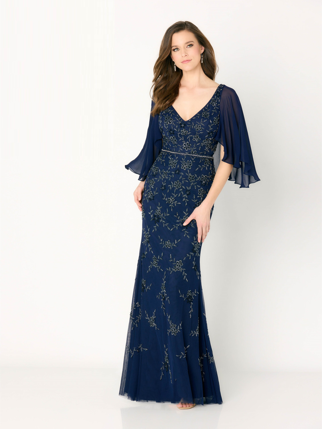 blake beaded dress Cameron by Mon Cheri CB783 Embroidered cardi b met gala red dress