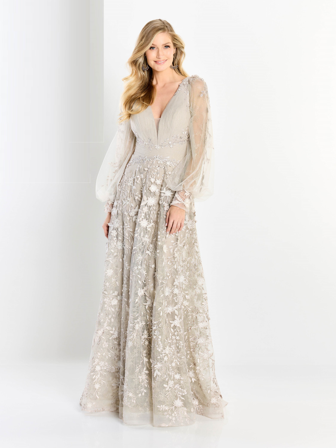 montage by mon cheri evening dresses Montage by Mon Cheri M3109 - Long Allover Lace, Beading & Sequin Mermaid Dress