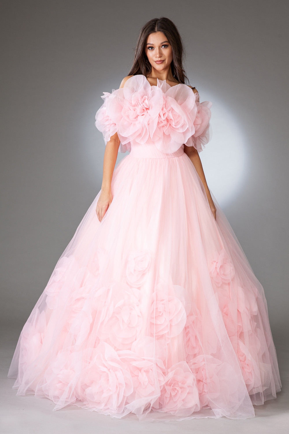 Amelia Couture SU079 Strapless Sweetheart Top Long Dress