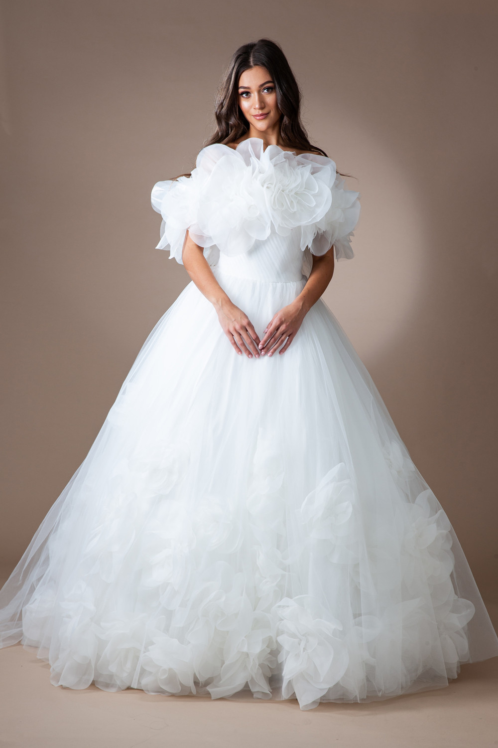 Amelia Couture SU079 Strapless Sweetheart Top Long Dress