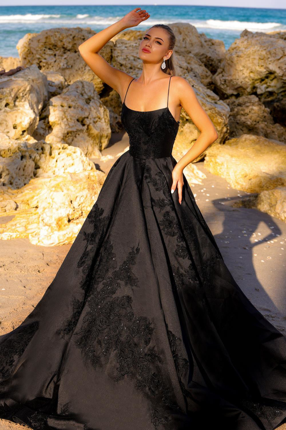 ameri大人気完売 AMELIA SEE THROUGH GOWN Strapless Corset Overskirt Gown by Amelia Couture TM1002 – ABC Fashion