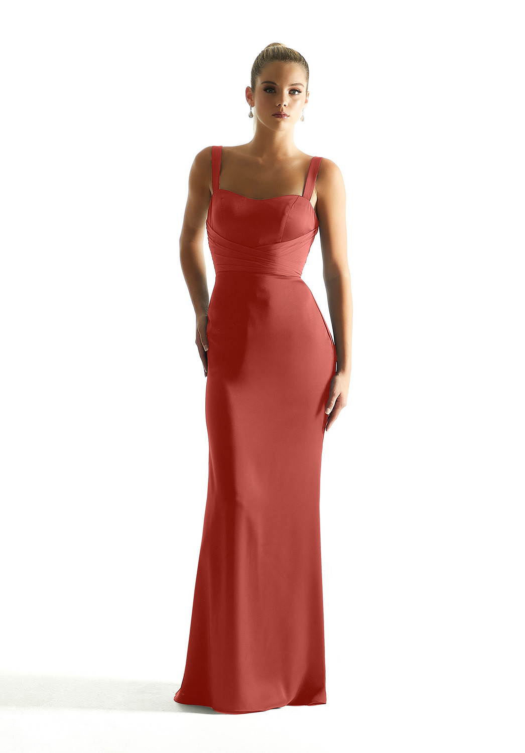 strapless open back dress Parker main image 0