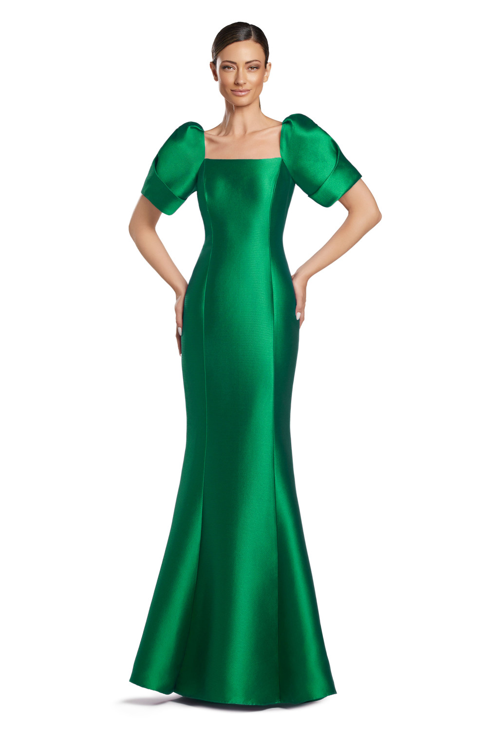 short sleeve straight dress Alexander by Daymor 2069 Straight Neck Short Sleeves Dress