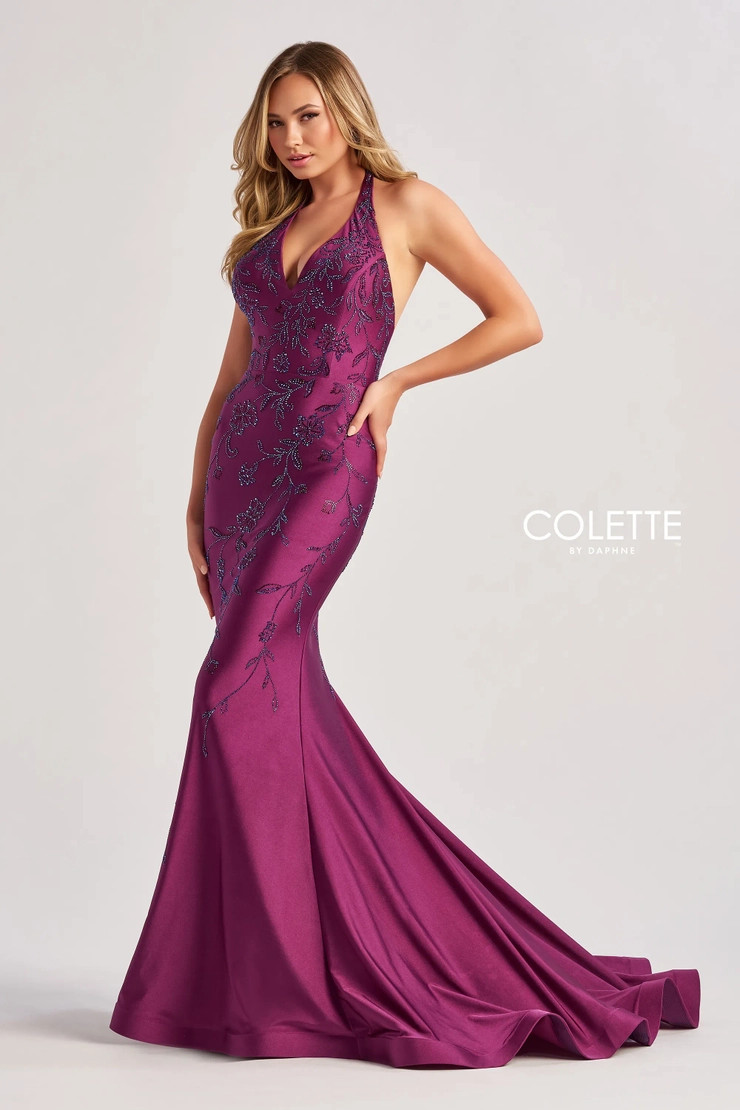 daphne jersey maxi dress Colette by CL8455 Novelty Stretch Long silver grey mini dresses