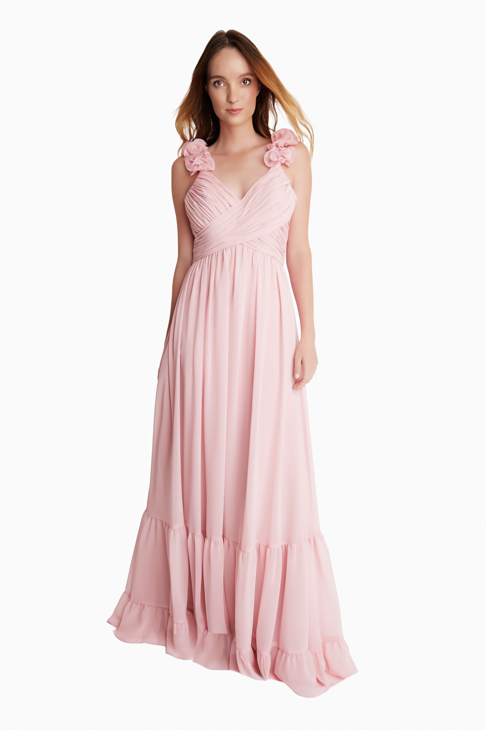 blue dress for baby girl Short One-shoulder Fuchsia Bridesmaid Dress With Flowers – Sassymyprom