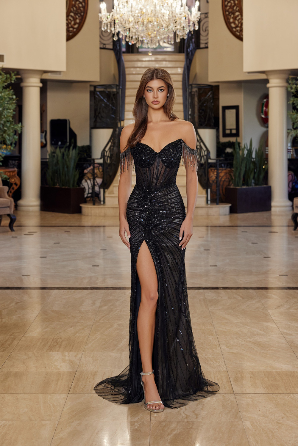 cocktail dress for women nearby DRESSTELLS Wedding Guest Dresses Women, Formal Modest Party Graduation Evening Gowns,V Neck Fit and Flare Baby Shower Funeral Prom Black S : Clothing, Shoes & Jewelry Siren Gaze Women's White attribute:trend:academia Color:Sheer Black Elevate your style with