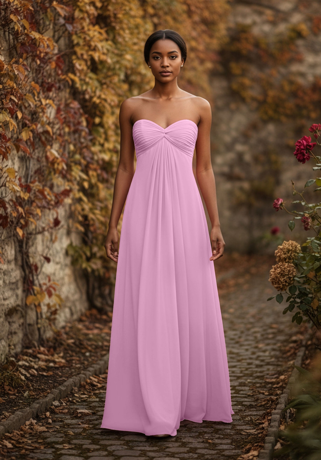 Morilee Bridesmaid 3030038 Chiffon Sweetheart Neck Dress