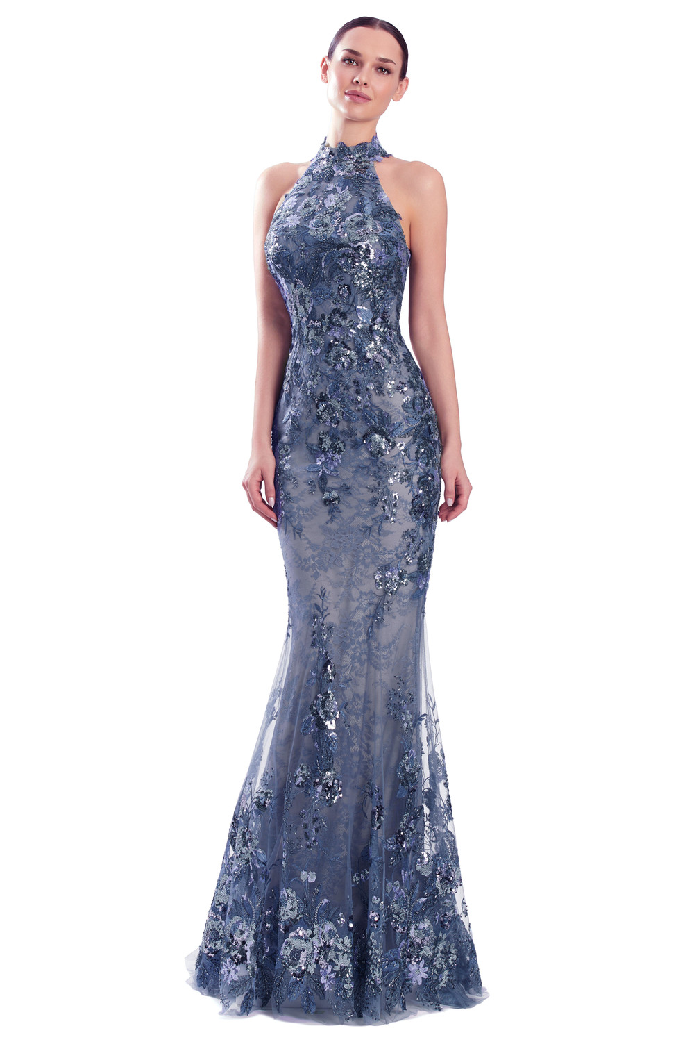 lace halter neck bridesmaid dress Alexander by Daymor 3347F26 Beaded Gown Bridal gowns