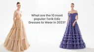 What are the 10 most popular Tarik Ediz Dresses to Wear in 2023?