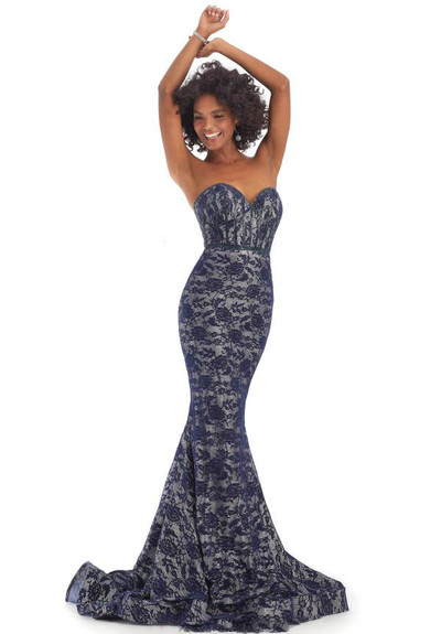 Clarisse 8242 Strapless Sweetheart Bodice Fitted Dress