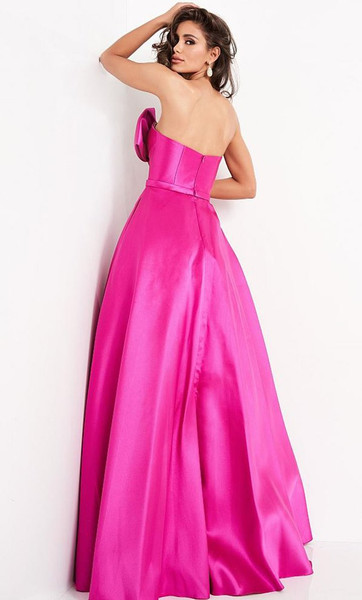 JVN by Jovani JVN02526 Strapless Sweetheart Neck Ballgown