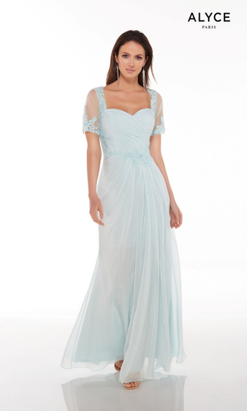 Alyce Paris 29580 Sweetheart Neck Flowy Long Formal Dress