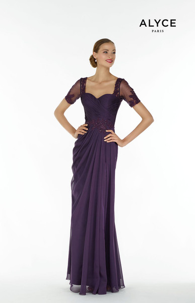 Alyce Paris 29580 Sweetheart Neck Flowy Long Formal Dress