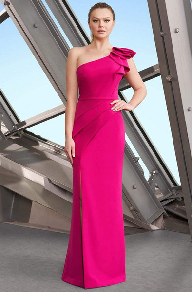 Alexander by Daymor 1174 Sleeveless One Shoulder Long Gown