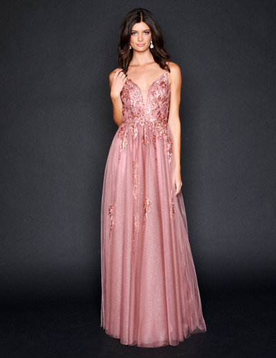 Nina Canacci 9131 Sleeveless Long Prom Pageant Ballgown