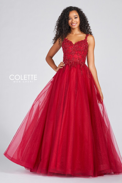 Colette by Daphne CL12205 Beaded Embroidery Long Ballgown