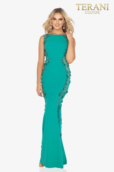 Terani Couture 2017E2304 Glamorously Sophisticated Long Gown Terani Couture 2017E2304 Glamorously Sophisticated Long Gown