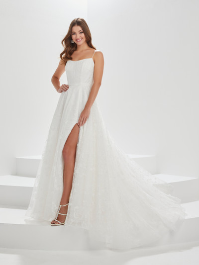 House of Wu 16034 Floral Glitter Tulle Tiffany Designs Gown