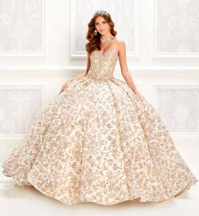 Princesa by Ariana Vara PR22022 Novelty Allover Lace Gown Princesa by Ariana Vara PR22022 Novelty Allover Lace Gown