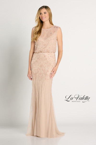 La Valetta by Mon Cheri LV6103 Beading Sleeveless Long Dress
