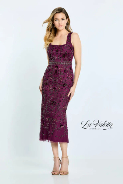 La Valetta by Mon Cheri LV3601 Sleeveless Knee-Length Dress