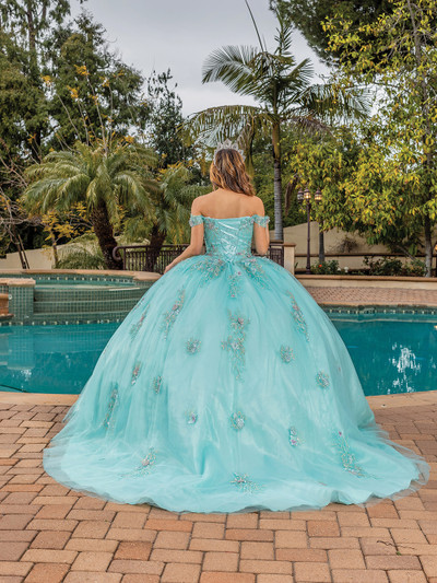Dancing Queen 1850 Off Shoulder Sweetheart Neck Long Dress