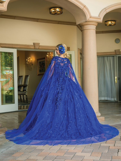 Dancing Queen 1649 V-neck Sleeveless Quinceanera Ballgown