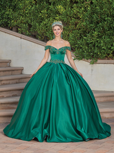 Dancing Queen 1466 Off Shoulder Sweetheart Neck Ballgown