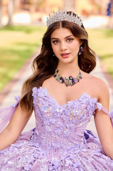 Princesa by Ariana Vara PR30135 Tulle Off the Shoulder Gown