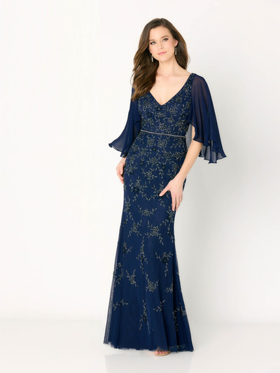 Cameron Blake by Mon Cheri CB783 Embroidered Beaded Dress