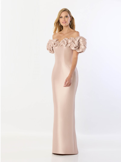 Montage by Mon Cheri 220942 Quarter Length Sleeve Long Dress