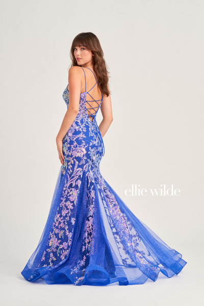 Ellie Wilde by Mon Cheri EW35008 Glitter Sequin Tulle Dress