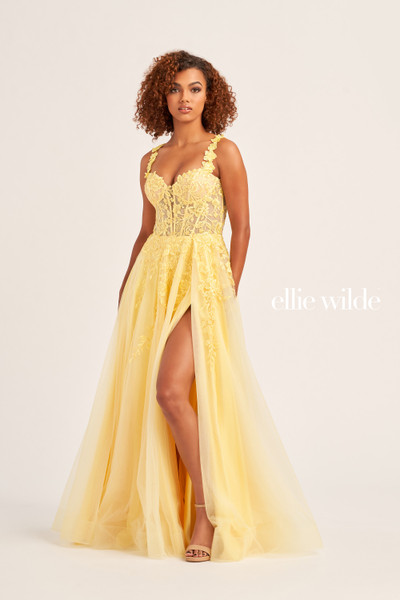 Ellie Wilde by Mon Cheri EW35101 Sequin Tulle Glitter Dress