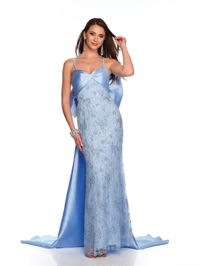 Dave and Johnny 11611 Sleeveless Large Bow Detail Dress