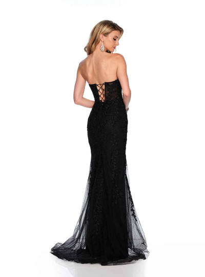 Dave and Johnny 11669 Strapless Sweetheart Neck Fitted Dress