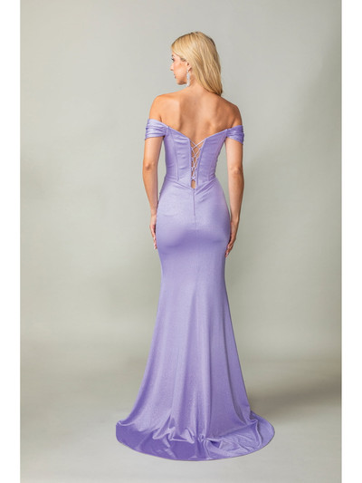 Dancing Queen 4386 Sweetheart Neckline Off-shoulder Gown