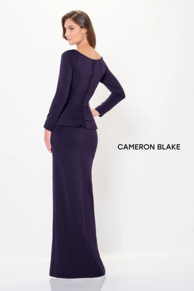 Cameron Blake by Mon Cheri CB3235 Crepe Long Sleeves Dress
