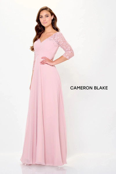 Cameron Blake by Mon Cheri CB3239 Chiffon Allover Lace Dress