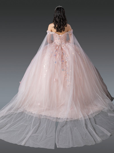 Dancing Queen 1919 Embellishments Off-Shoulder Ball Gown