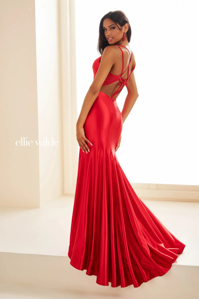 Ellie Wilde by Mon Cheri EW36077 Stone Accents Long Dress