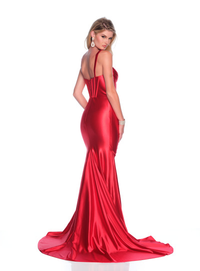 Dave and Johnny 12049 Sweetheart Neck Sleeveless Dress
