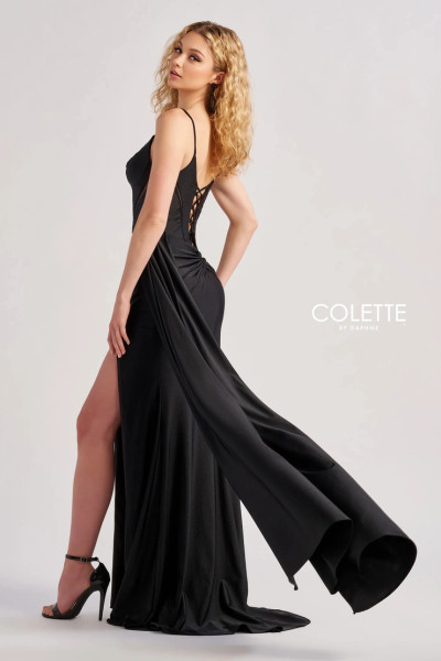 Colette by Daphne CL8480 Stretch Jersey Stretch Lining Dress