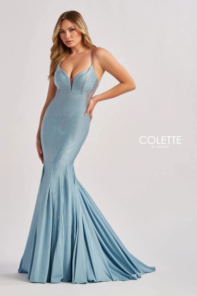 Colette by Daphne CL8550 Stretch Jersey Stretch Lining Dress