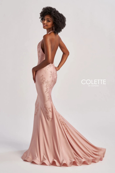 Colette by Daphne CL8580 Stretch Jersey Stretch Lining Dress