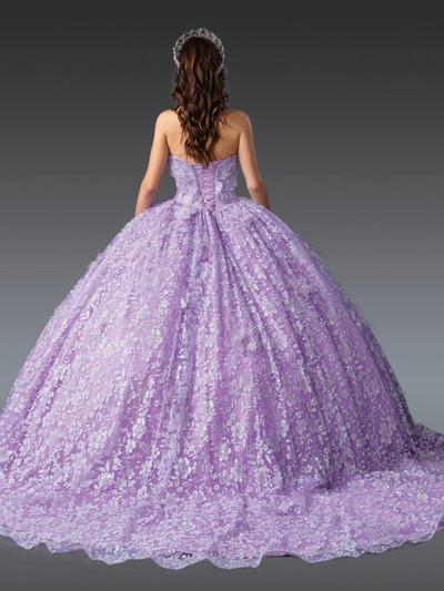 Dancing Queen 1940 Crystal Embellishments Quinceanera Dress