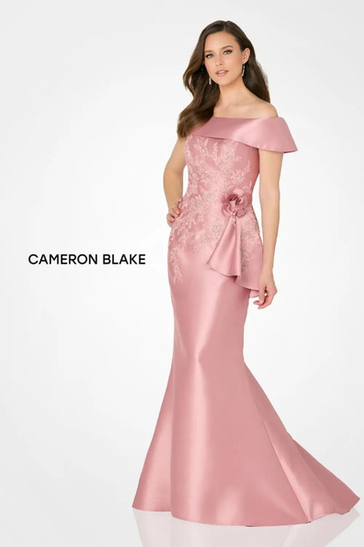Cameron Blake by Mon Cheri CB797 Mikado Off-Shoulder Dress