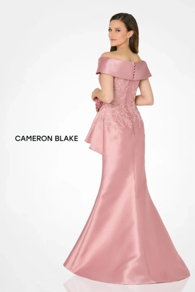Cameron Blake by Mon Cheri CB797 Mikado Off-Shoulder Dress