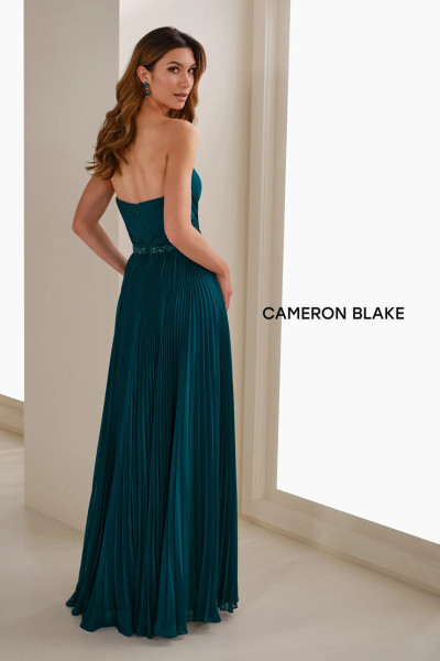 Cameron Blake by Mon Cheri CB903 Chiffon Strapless Dress Cameron Blake by Mon Cheri CB903 Chiffon Strapless Dress