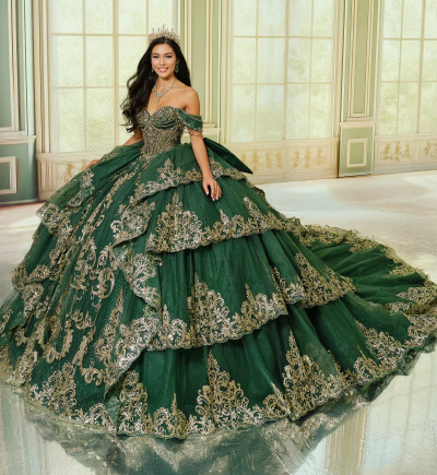 Princesa by Ariana Vara PR30205 Glitter Tulle Long Ball Gown Princesa by Ariana Vara PR30205 Glitter Tulle Long Ball Gown