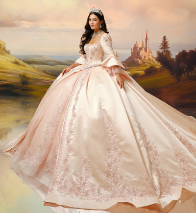 Princesa by Ariana Vara PR30210 Lace Glitter Tulle Ball Gown Princesa by Ariana Vara PR30210 Lace Glitter Tulle Ball Gown